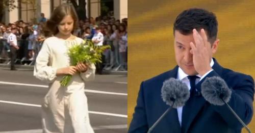Годину тому! Дівчинка підійшла до президента – Зеленський в сльозах: прямо в очі. Перша Леді в ауті!