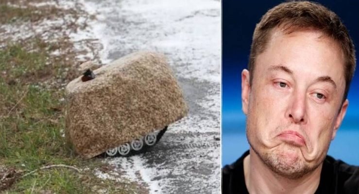 «Як тобі таке, Ілон Маск?» У Росії за три роки створили «розумний камінь» на колесах для «стеження за ворогом». Відео