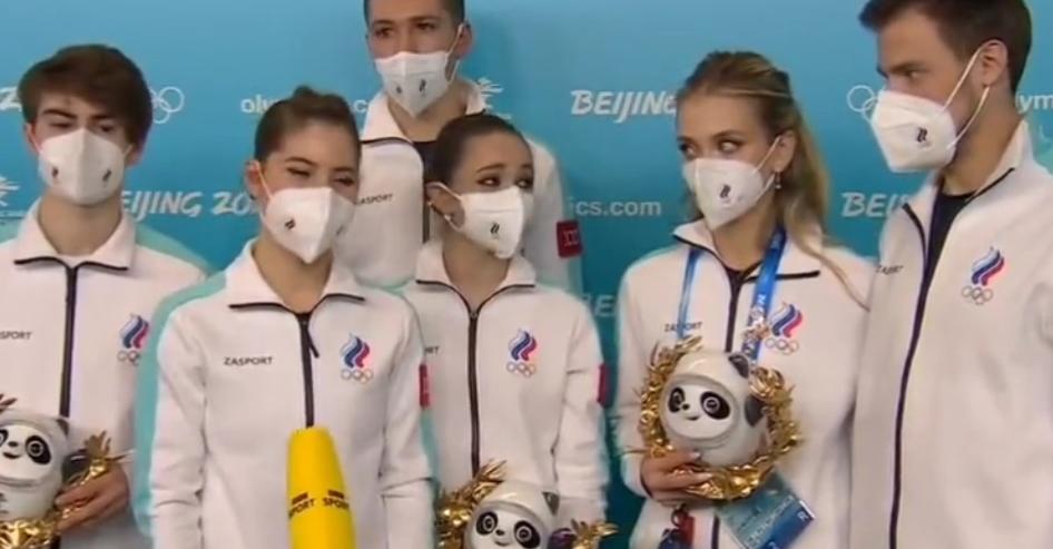 «Я ни… не поняла». Російська спортсменка матюкнулася у відповідь на питання журналістки на олімпіаді в Пекіні