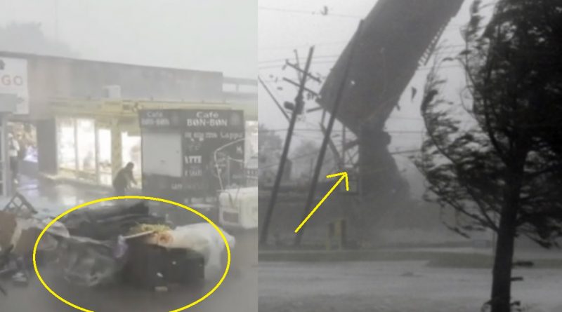 Вчора Закарпаття – сьогодні Київ: в столиці ураган зносить ресторани зриває дахи та паркани і навіть піднімає дітей в повітря