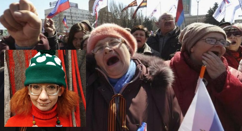 Донеччанка ж0рстко  відповіла Більченко: “Мені було 43, коли в Донецьк прийшла Росія і зруйнувала все”