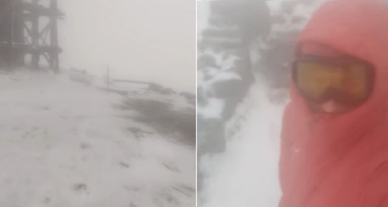 Ні, це не Північний полюс! Це Україна сьогодні! Сніг і сильний вітер. Рятувальники показали ВІДЕО