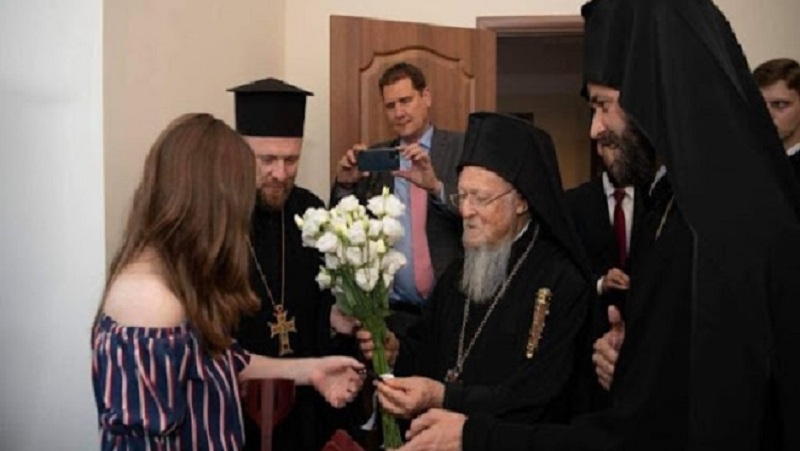 Під час молитви Патріарха Варфоломія з Мартою Мартиненко з Волині сталося диво (ФОТО)
