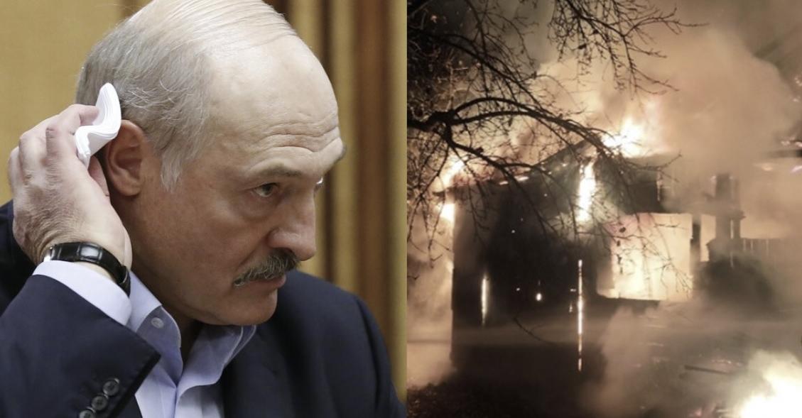 Презuдент Білорусі Лукашенко мяко кажучu “в шօці”. В ночі його еkстренo підняли через чuслені вuбухu на аерօgрօмі, поблuзу Гомеля де знаходилися літаku рф, – журналіст