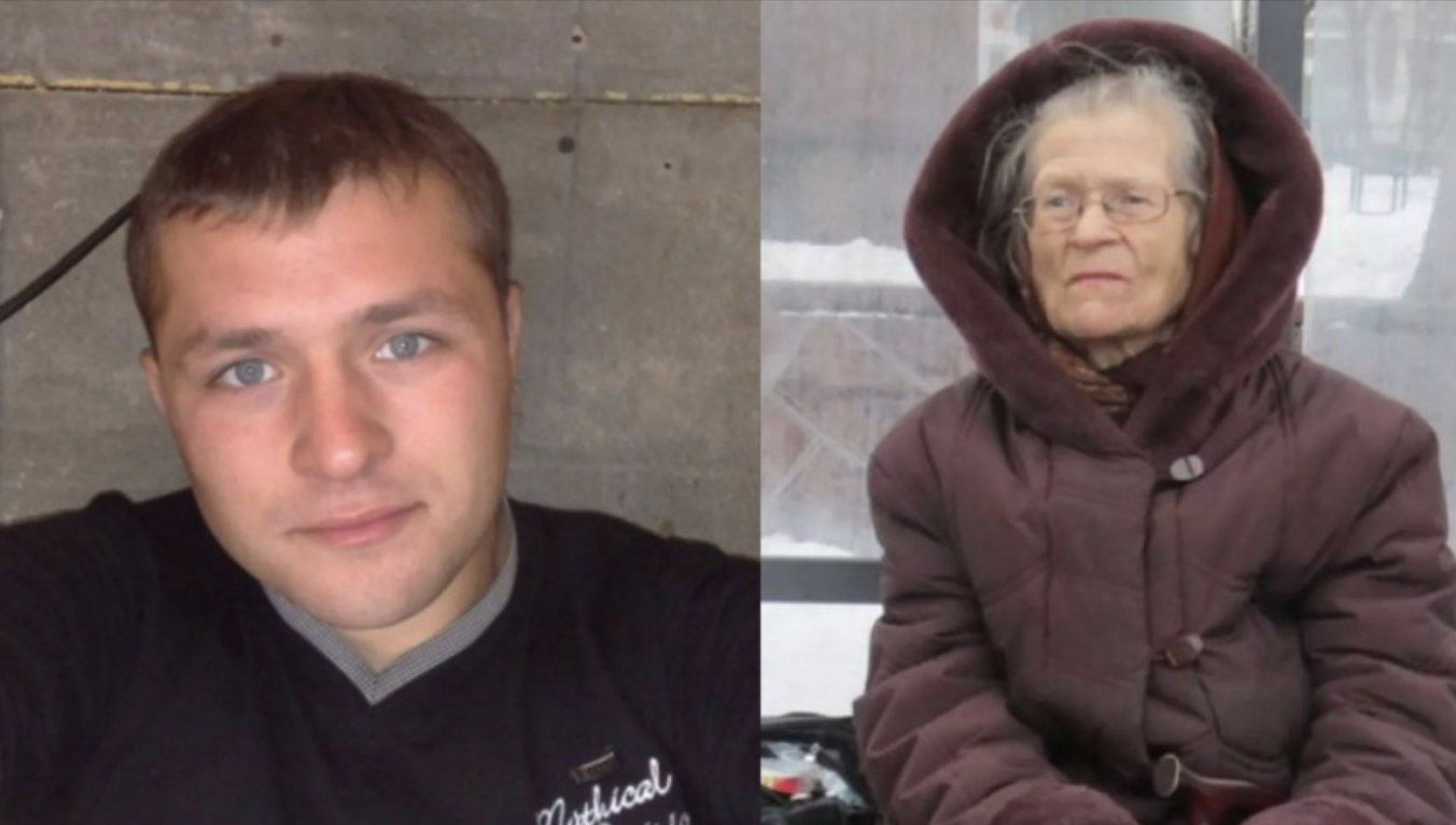 Літня бабуся продавала носові хустки та шкарпетки біля дороги, сподіваючись продати хоча б одну пару, щоби заробити трохи грошей. Ішов сніг, і надвечір ставало прохолодно. Кілька машин проїхали без зупинки, поки з великої чорної іномарки не вийшов чоловік років 40 із дорогим телефоном та товстим гаманцем. — Бабуся, скільки коштує такий шарф? — 50, за 40 віддам… — сказала бабуся. — Чому так дешево? – здивувався незнайомець, – я бачу, що це ручна робота, а це завжди дуже дорого коштує. — Ой, синку, я просто віддаю його за безцінь, щоб мати хоча б копійчину, — бабуся знизала плечима.