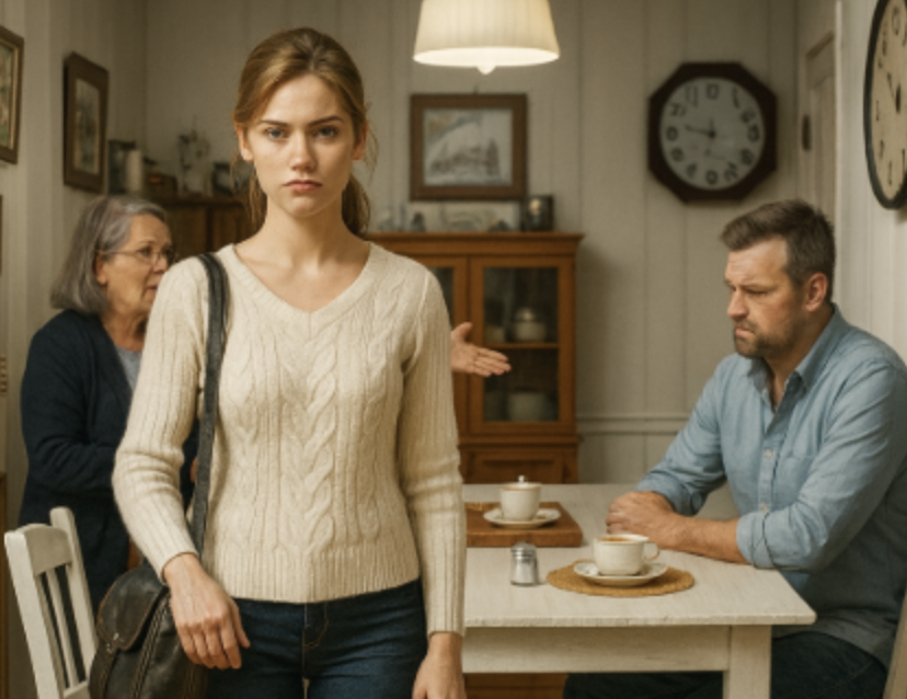 Значить, так, — голос Галини Петрівни брязкав .— Якщо я така жахлива господиня, то нехай твоя мама приходить і показує, як треба! — невістка сьогодні зранку оголосила забастовку, а свекруха з радістю погодилася…